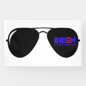 Joe Biden Sunbril President Banner (Horizontaal)