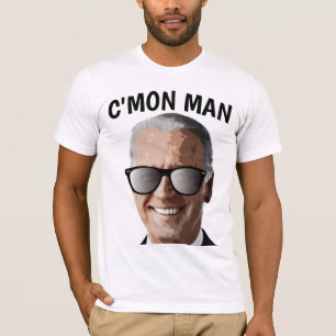 JOE BIDEN SUNGLASSES C'MON MAN T-SHIRTS