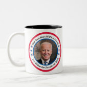 Joe Biden Tweekleurige Koffiemok (Links)