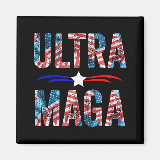 Joe Biden Ultra Maga  Magneet (Voorkant)