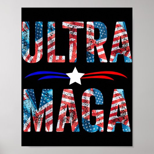 Joe Biden Ultra Maga  Poster (Voorkant)