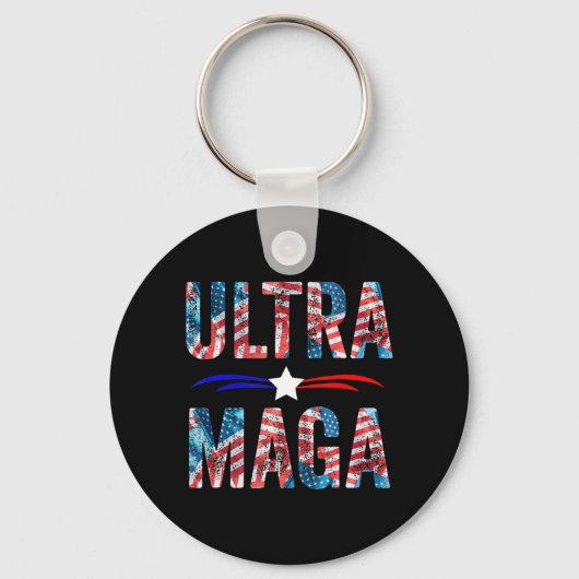 Joe Biden Ultra Maga Sleutelhanger (Voorkant)