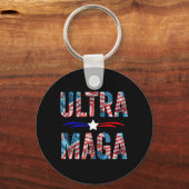 Joe Biden Ultra Maga Sleutelhanger (Voorkant)