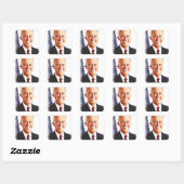 Joe Biden-USA President 2021_ Vierkante Sticker (Vel)