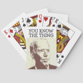 JOE BIDEN VEROORDEELDE "DE DINGEN" DIE KAARTEN SPE (Achterkant)