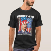 Joe Biden verwarde 4 juli de gasprijzen politiek A T-shirt (Voorkant)