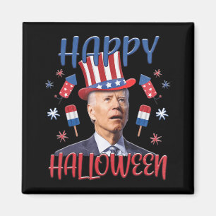 Joe Biden verwarde de groente 4e van Halloween Fou Magneet
