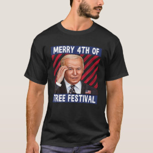 Joe Biden verwarde de vier vierde van het boomfest T-shirt