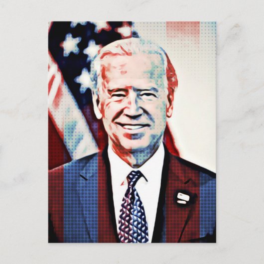Joe Biden vice-President Democrat Briefkaart (Voorkant)