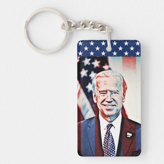 Joe Biden vice-President Democrat Sleutelhanger (Voorkant)