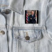 Joe Biden Vierkante Button 5,1 Cm (In situ)