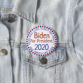 Joe Biden voor de President Verkiezing 2020 Button (In situ)