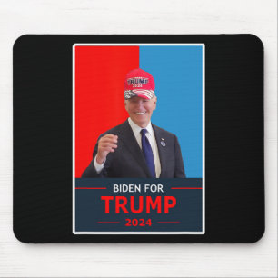 Joe Biden voor de verkiezing van Trump in 2024 Dra Muismat