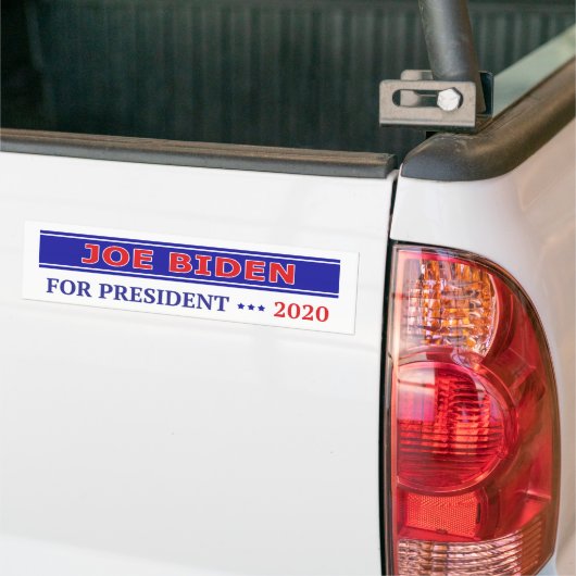 Joe Biden voor President 2020 Bumpersticker (Op Truck)