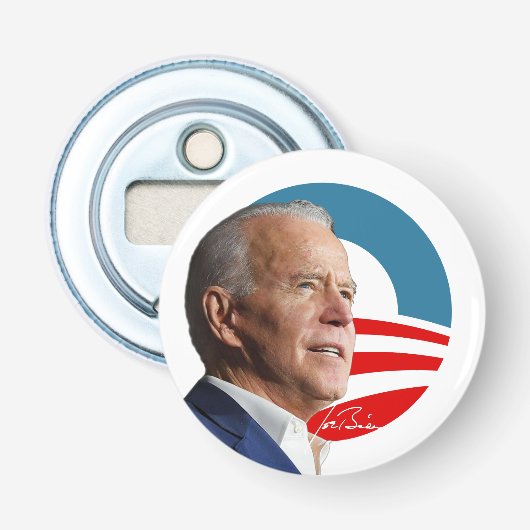 Joe Biden voor President 2020 Button Flesopener (Voorkant)
