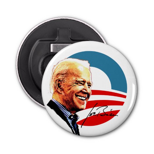 Joe Biden voor President 2020 Button Flesopener (Voorkant)