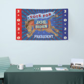 Joe Biden voor President 2020-Democraat Donkey Spandoek (Beurs)