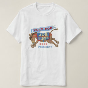 Joe Biden voor President 2020-Democraat Donkey T-shirt