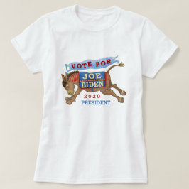 Joe Biden voor President 2020-Democraat Donkey T-shirt