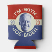 Joe Biden voor President 2020 Democraat Foto Retro Blikjeskoeler (Achterkant)