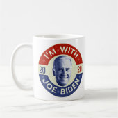 Joe Biden voor President 2020 Democraat Foto Retro Koffiemok (Links)