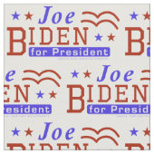 Joe Biden voor President 2020 Democrat Pattern Stof (Close Up)
