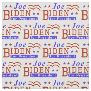 Joe Biden voor President 2020 Democrat Pattern Stof