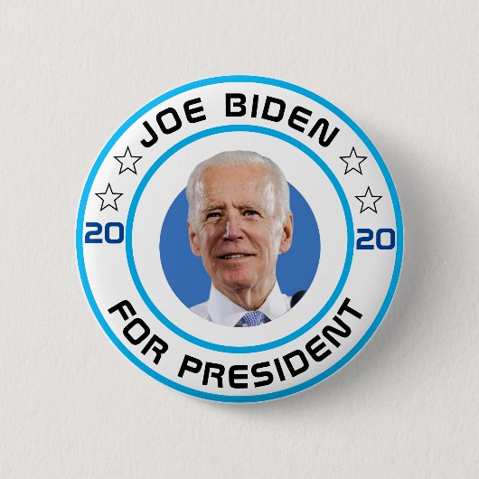 Joe Biden voor President 2020 Ronde Button 5,7 Cm (Voorkant)