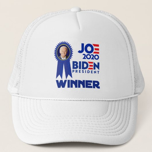 Joe Biden voor President 2020 Winner Trucker Pet (Voorkant)