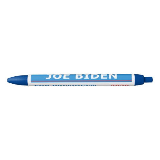 Joe Biden voor President 2020 Zwarte Inkt Pen (Voorkant)