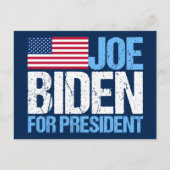 Joe Biden voor President Briefkaart (Voorkant)