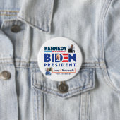 Joe Biden voor President Coattails Ronde Button 7,6 Cm (In situ)