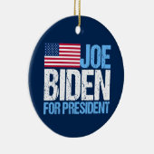 Joe Biden voor President Keramisch Ornament (Rechts)