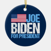 Joe Biden voor President Keramisch Ornament (Voorkant)