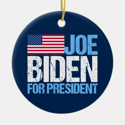 Joe Biden voor President Keramisch Ornament (Voorkant)