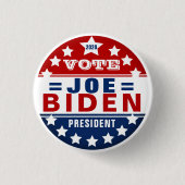Joe Biden voor President Ronde Button 3,2 Cm (Voorkant)