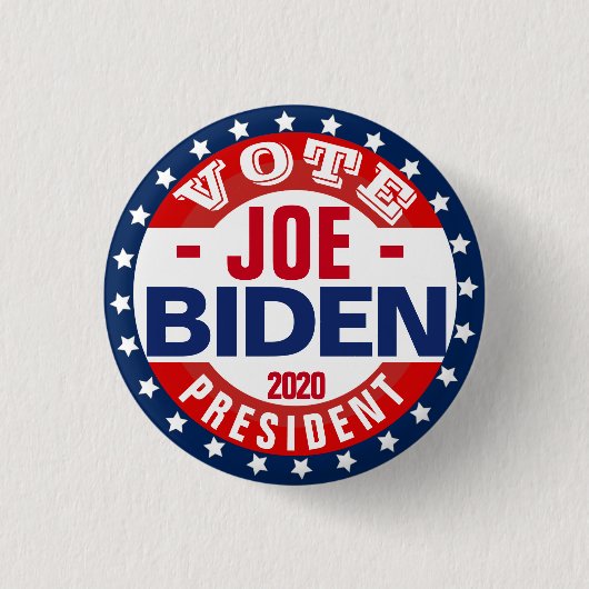 Joe Biden voor President Ronde Button 3,2 Cm (Voorkant)