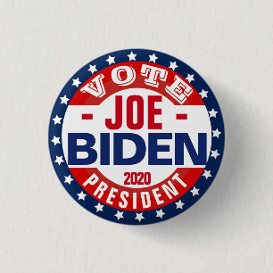 Joe Biden voor President Ronde Button 3,2 Cm