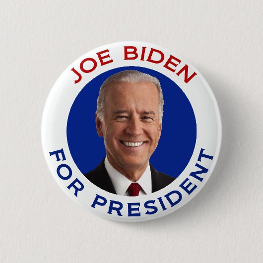 Joe Biden voor President Ronde Button 5,7 Cm (Voorkant)