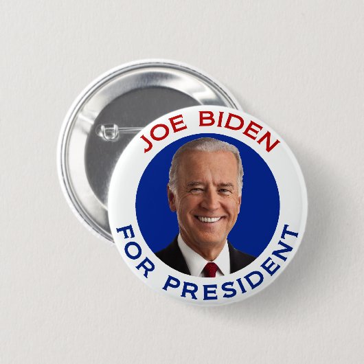 Joe Biden voor President Ronde Button 5,7 Cm (Voorkant /achterkant)