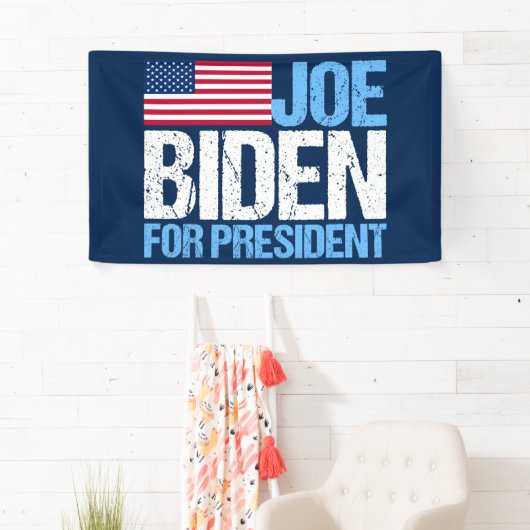 Joe Biden voor President Spandoek (Insitu)
