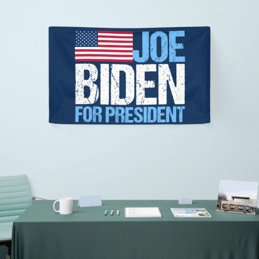 Joe Biden voor President Spandoek (Beurs)