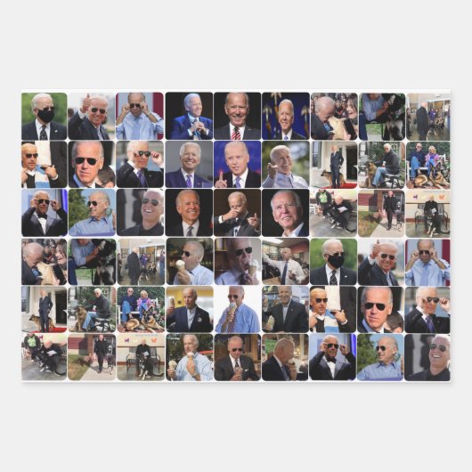 Joe Biden Wrapping Paper (Voorkant 3)