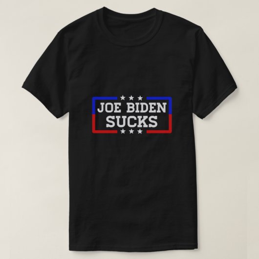 Joe Biden zuigt T-shirt (Design voorkant)