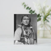 Joe Black Fox, 1900 Briefkaart (Staand voorkant)