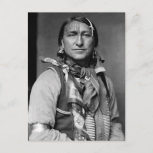 Joe Black Fox, 1900 Briefkaart