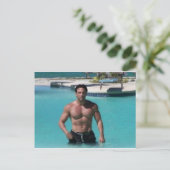 Joe Black op de Filipijnen Briefkaart (Staand voorkant)