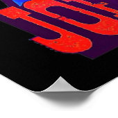 Joe Bob Briggs Horror-pictogram Poster (Hoek)