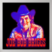 Joe Bob Briggs Horror-pictogram Poster (Voorkant)