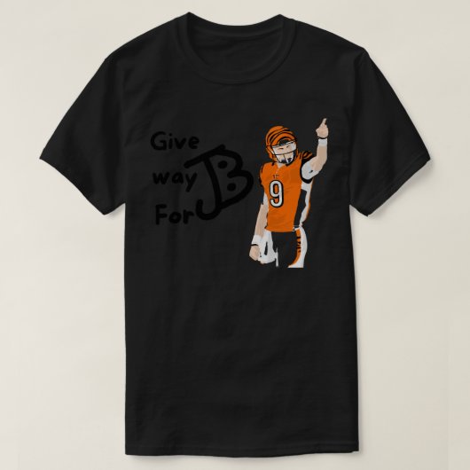 Joe burrow 339 t-shirt (Design voorkant)